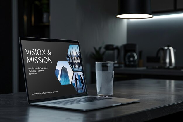 Laptop Screen Mockup PSD – Free Download