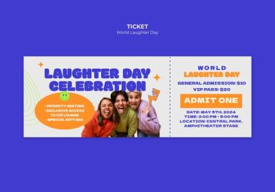 World Laughter Day Template – Download Free Stock Photo