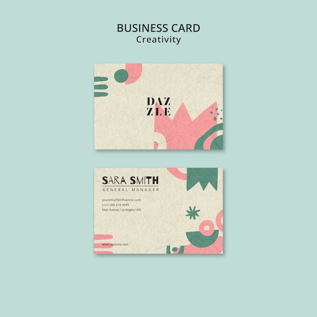 Flat Design Creativity Template – Download Free Stock Photo