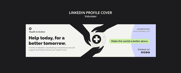 Volunteer Community Template – Download Free Stock Photo