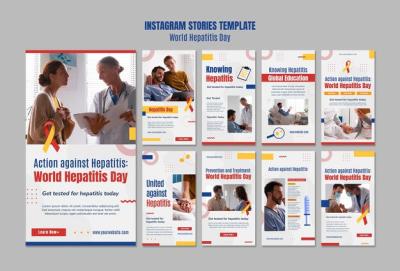 World Hepatitis Day Instagram Stories – Free Download