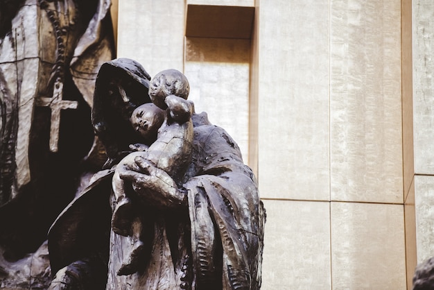 Closeup Shot of Religious Statues Near the Church in Zacatecas, Mexico – Free Stock Photo for Download