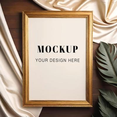 Trendy Poster Mockup Aesthetic Art Print – Free to Download