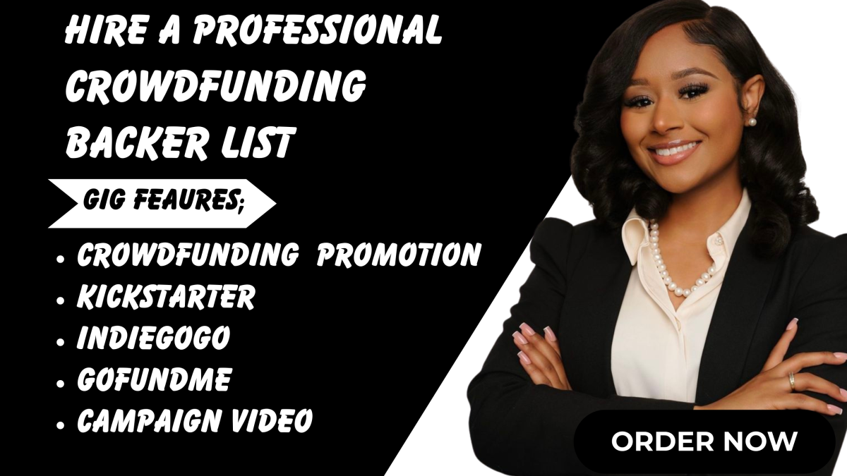 I Will Create an Active Crowdfunding Backers List for Your Kickstarter or GoFundMe Campaign