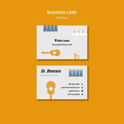 Flat Design Lifestyle Template – Free Download