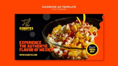 Delicious Food Facebook Template – Free Download