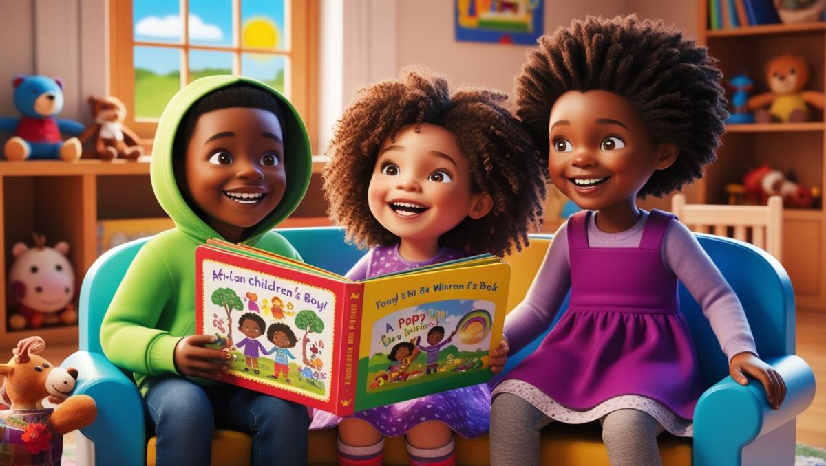 I Will Create Stunning 3D Illustrations for African American Children’s Books and Design Your Book Cover
