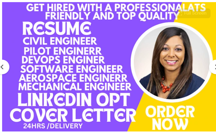 I Will Write Mechanical, Aerospace, Civil, Industrial, Technical, and Architecture Resumes