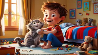 Do 3D Children Book Illustration for Your Children Story Book and Kids Book