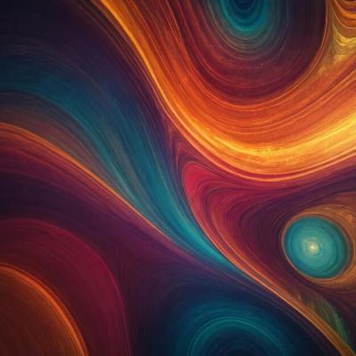 Colorful Design Background Featuring “The Top Right Corner” – Free Download