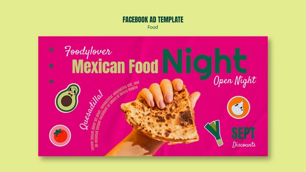 Food Template Design – Free Download, Free Stock Photo