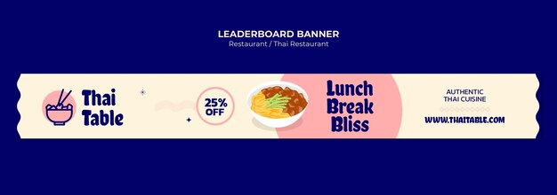 Thai Restaurant Template Design – Free Download for Stunning Visuals