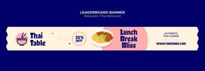 Thai Restaurant Template Design – Free Download for Stunning Visuals
