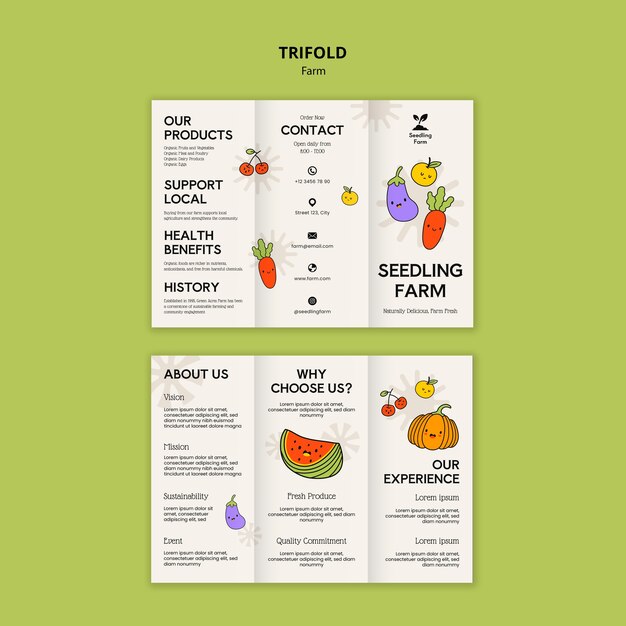 Farm Template Design – Free Download for Stunning PSD Templates