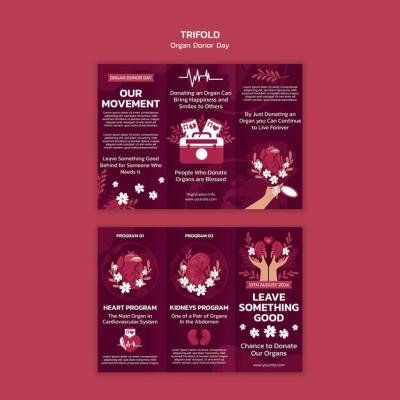 Organ Donor Day Template Design – Free Stock Photo for Download