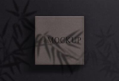 Box Embossed Mockup – Free Download