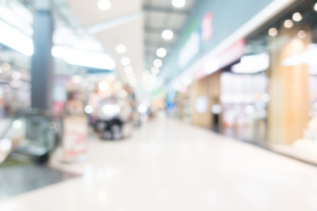 Abstract Blur Shopping Mall Interior – Free Stock Photo for Download