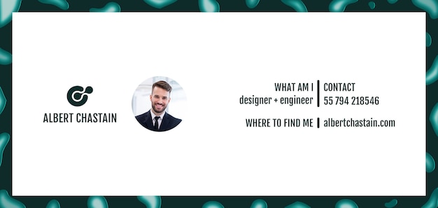 Modern Contact Banner Template – Free Download