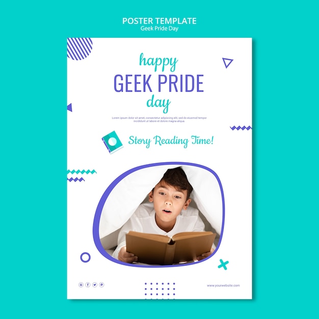 Geek Pride Day Poster Template – Free Download