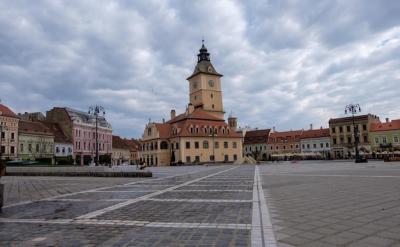 Discover the Scenic Landscape of Southeastern Transylvania Featuring Local Church and Pubs – Free to Download