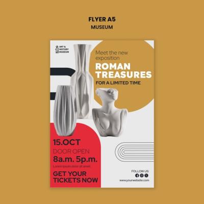 Museum Template Design for Stunning Displays – Free Download