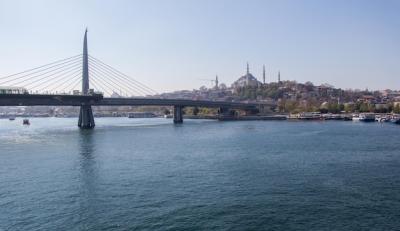 Halic Metro Bridge in Golden Horn – Free Download