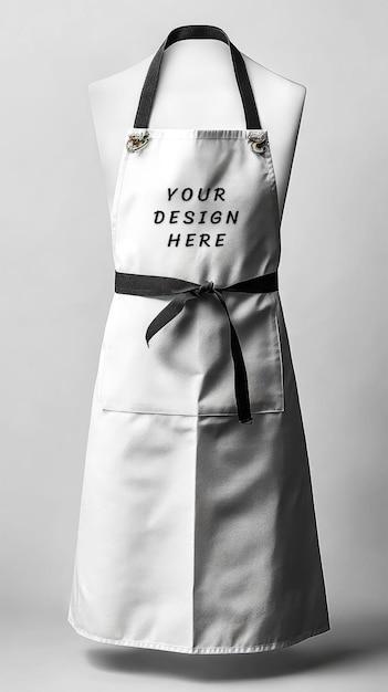 White Apron Mockup – Free Stock Photo for Download