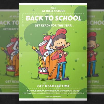 Back to School Flyer Template – Free Download