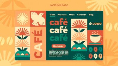 Coffee Shop Template Design – Free Download