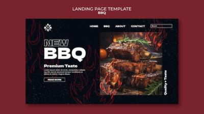 Creative BBQ Template Design for Your Next Event – Free Download