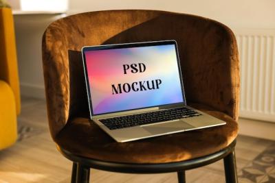 Professional PSD Laptop Mockup – Free Download