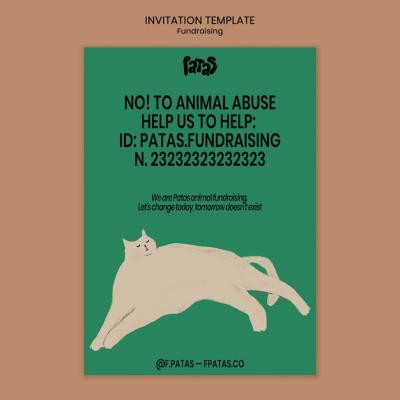 Fundraising Event Invitation Template – Free Download