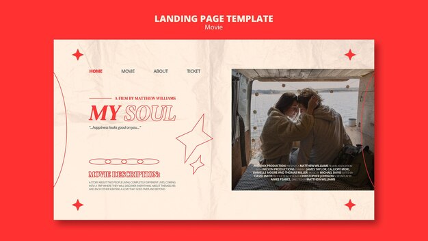 New Film Web Template – Free Stock Photo for Download