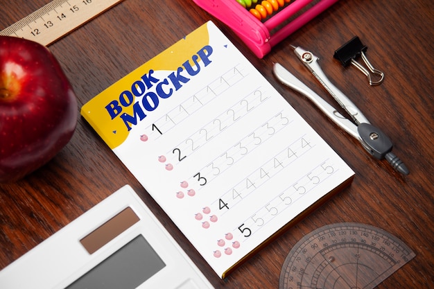 Math School Subject Essentials Mock-Up – Free Download
