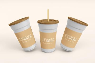Disposable Cup Mockup – Free Stock Photo for Download