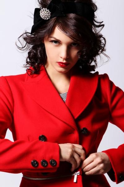 Beautiful Young Woman in a Red Coat – Free Stock Photo, Download for Free