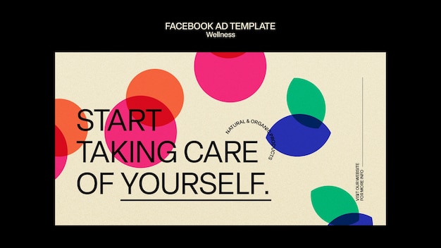 Flat Design Wellness Template – Free Download