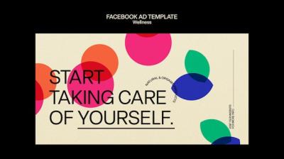 Flat Design Wellness Template – Free Download