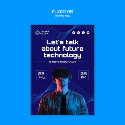 Innovative Technology Template Design – Free to Download