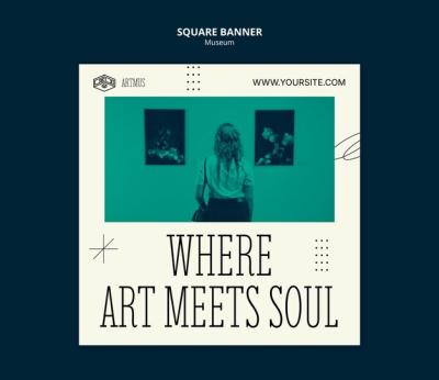 Museum Template Design for Stunning Visuals – Free Download