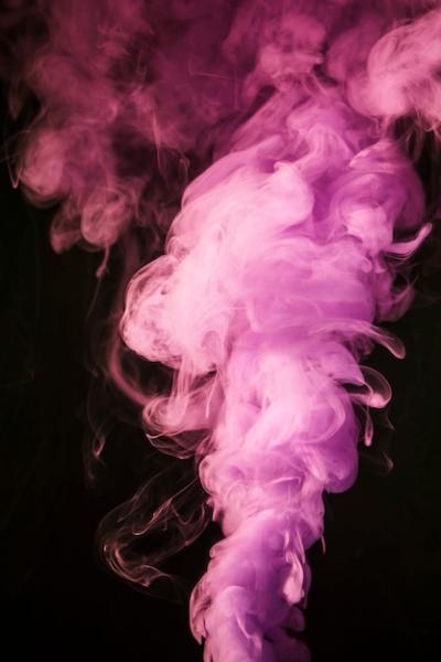 Creative Pink Smoke on Black Background – Free Stock Photo, Download for Free