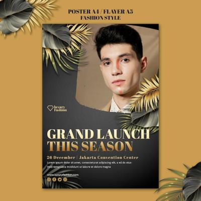 Fashion Show Flyer Template – Free Download