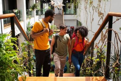 Young People at Hostel – Free Download Stock Photo