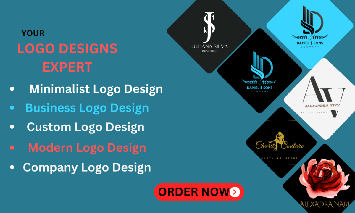 I Will Create a Custom and Modern Minimalist Business Logo Design