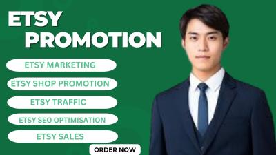 I Will Etsy Promotion SEO Marketing Traffic and Etsy Sales