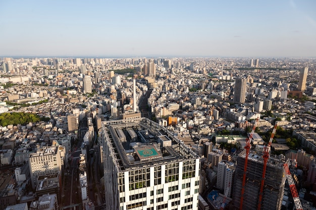 Beautiful High Angle City Landscape – Free Download