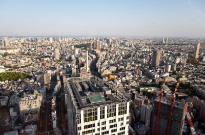 Beautiful High Angle City Landscape – Free Download
