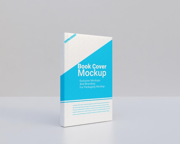 Hard Book Cover Mockup Design – Free Download