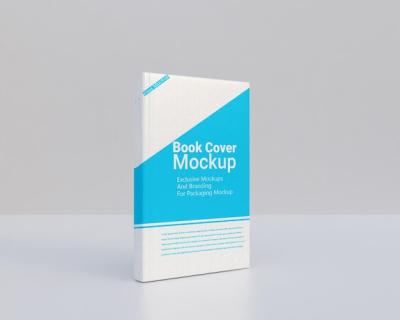 Hard Book Cover Mockup Design – Free Download