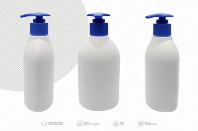 White Dispenser Bottle Isolated on Transparent Background – Free Stock Photo for Download